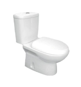 BARON, W888 1-Piece Toilet Bowl